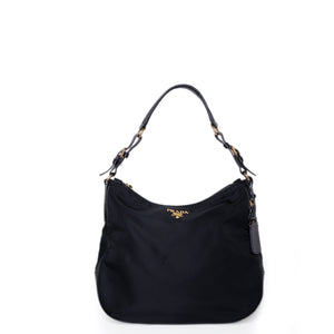 PRADA TESSUTO NYLON SHOULDER BAG NYLON GHW