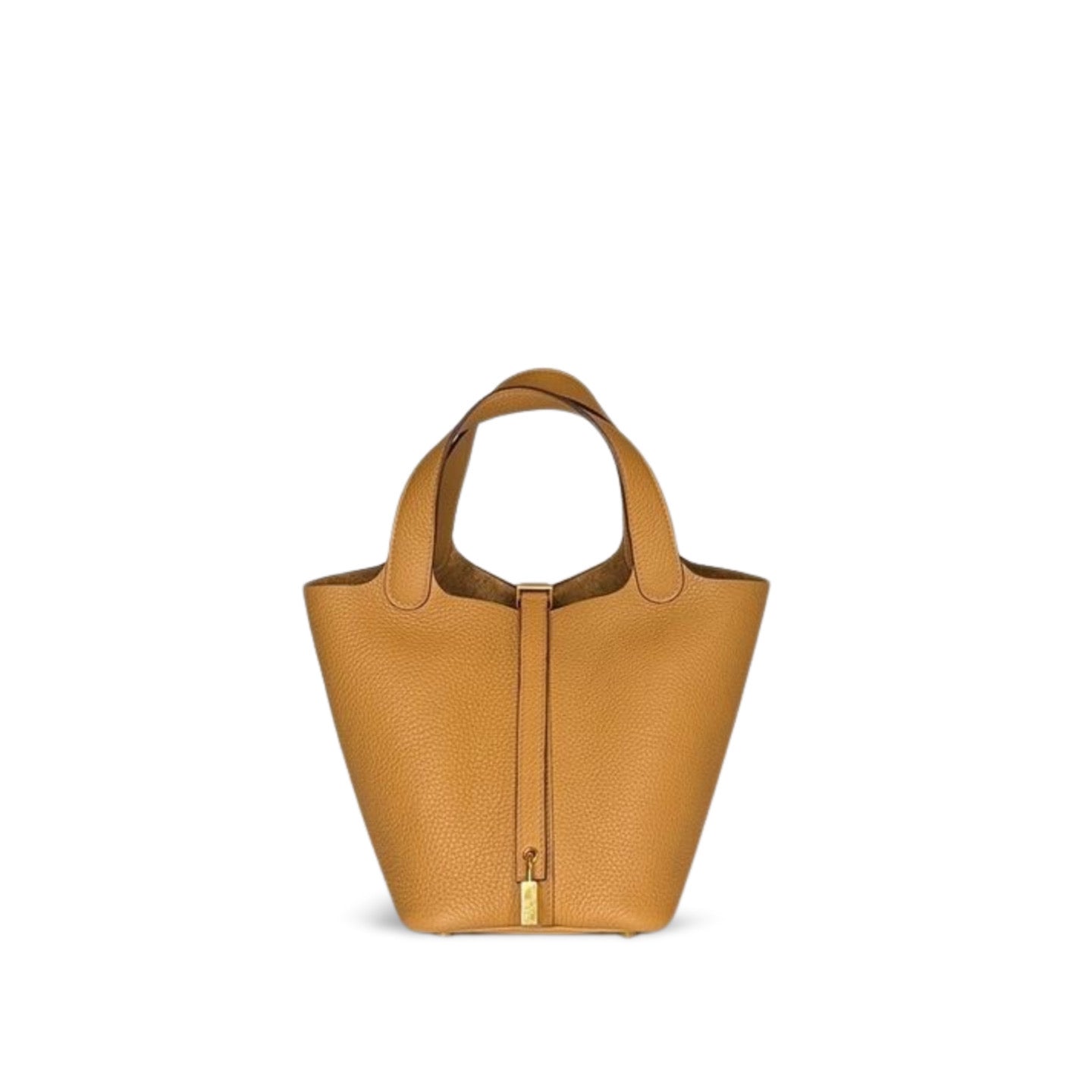 HERMES PICOTIN LOCK 18 BISCUIT GHW STAMP Z