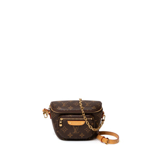 LOUIS VUITTON MINI BUMBAG MONOGRAM CANVAS GHW