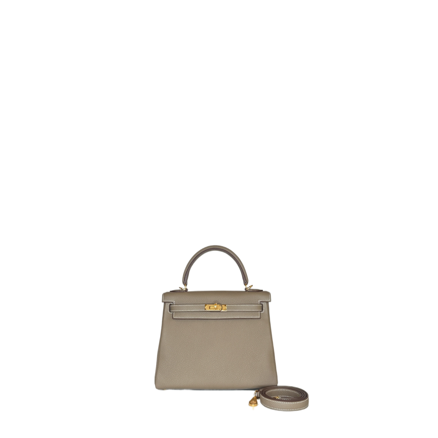 HERMES KELLY 25 GHW STAMP W