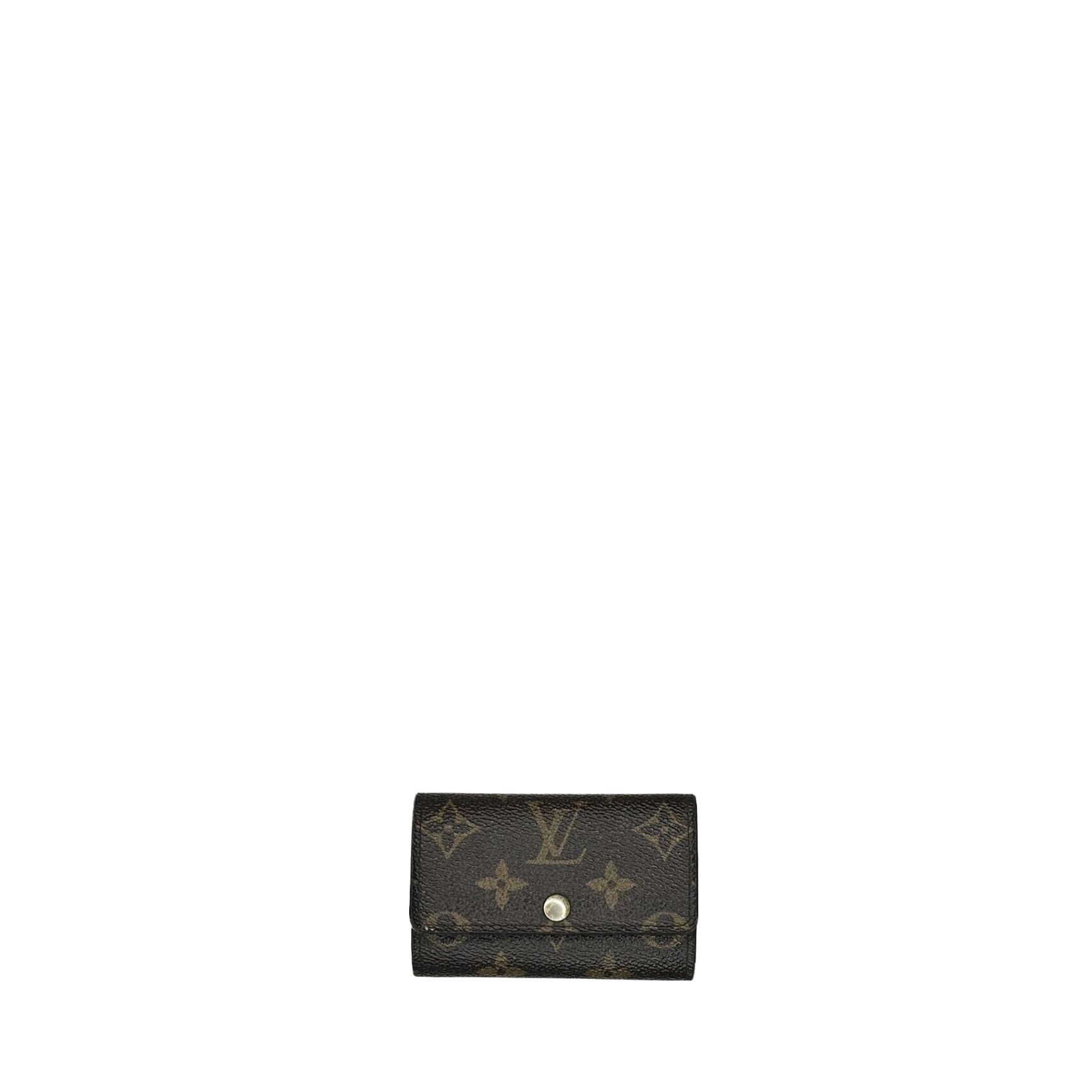 LOUIS VUITTON 6 KEY HOLDER MONOGRAM CANVAS