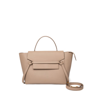 CELINE MINI BELT BAG GRAINED CALFSKIN BEIGE GHW