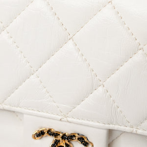 CHANEL 22C QUILTED FLAP BAG (MICROCHIP)