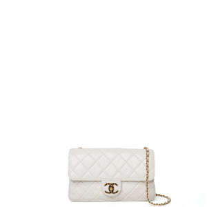 CHANEL 22C QUILTED FLAP BAG (MICROCHIP)