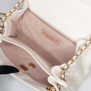 CHANEL 22C QUILTED FLAP BAG (MICROCHIP)
