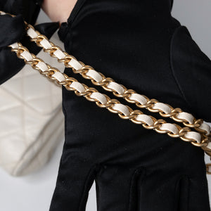 CHANEL 22C QUILTED FLAP BAG (MICROCHIP)