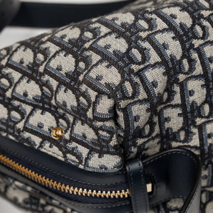 CHRISTIAN DIOR D-JOURNEY BAG MEDIUM OBLIQUE JACQUARD CANVAS GHW
