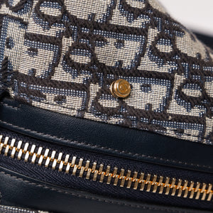CHRISTIAN DIOR D-JOURNEY BAG MEDIUM OBLIQUE JACQUARD CANVAS GHW