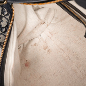 CHRISTIAN DIOR D-JOURNEY BAG MEDIUM OBLIQUE JACQUARD CANVAS GHW