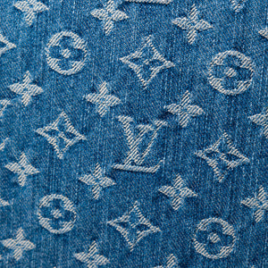 LOUIS VUITTON NEVERFULL MM DENIM MONOGRAM CANVAS GHW