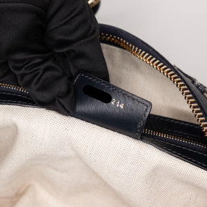 CHRISTIAN DIOR D-JOURNEY BAG MEDIUM OBLIQUE JACQUARD CANVAS GHW