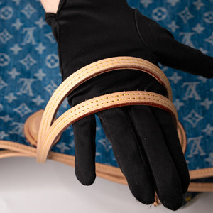 LOUIS VUITTON NEVERFULL MM DENIM MONOGRAM CANVAS GHW