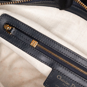CHRISTIAN DIOR D-JOURNEY BAG MEDIUM OBLIQUE JACQUARD CANVAS GHW