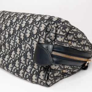 CHRISTIAN DIOR D-JOURNEY BAG MEDIUM OBLIQUE JACQUARD CANVAS GHW