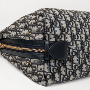 CHRISTIAN DIOR D-JOURNEY BAG MEDIUM OBLIQUE JACQUARD CANVAS GHW
