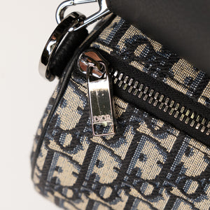 CHRISTIAN DIOR OBLIQUE LIGHT ROLLER STRAP CROSSBODY BAG