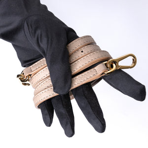 LOEWE MINI PUZZLE BAG SAND CALFSKIN GHW