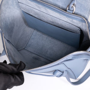 CELINE MICRO BELT BAG BLUE CALFSKIN SHW