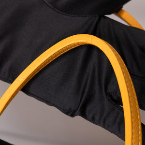 GOYARD MINI ANJOU TOTE BAG CANVAS / CALFSKIN YELLOW SHW