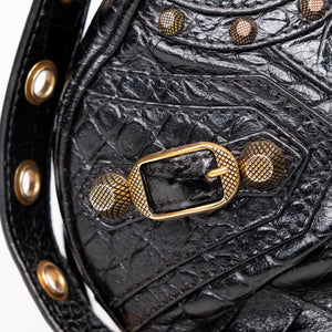 BALENCIAGA LE CAGOLE XS BLACK GHW