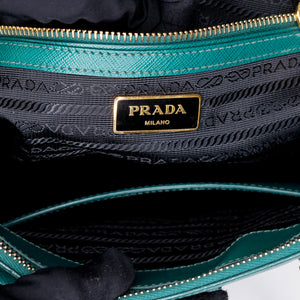 PRADA LARGE GALLERIA SAFFIANO LEATHER BAG GHW