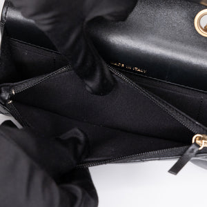 CHANEL 22K MINI WALLET ON CHAIN GHW (MICROCHIP)