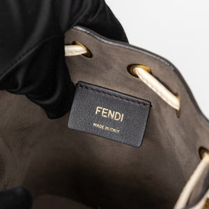 FENDI MON TRESOR MINI BUCKET BAG BEIGE GHW