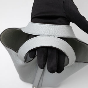 HERMES PICOTIN 18 LOCK BAG CLEMENCE BLUE PALE STAMP W