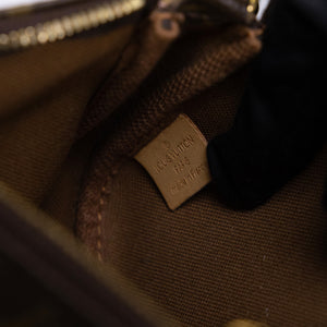 LOUIS VUITTON MULTI POCHETTE ACCESSORIES ROSE MONOGRAM CANVAS GHW