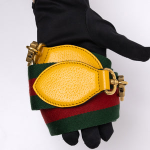 GUCCI GG SUPREME CAMERA BAG BROWN MULTICOLOURED CANVAS /LEATHER GHW