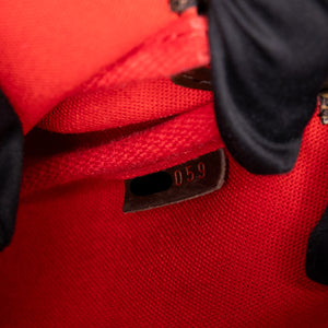 LOUIS VUITTON EVA CLUTCH DAMIER EBENE