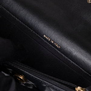 CHANEL 22K MINI WALLET ON CHAIN GHW (MICROCHIP)