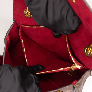 LOUIS VUITTON PASSY MONOGRAM CANVAS BLACK/GOLD HARDWARE (MICROCHIP)