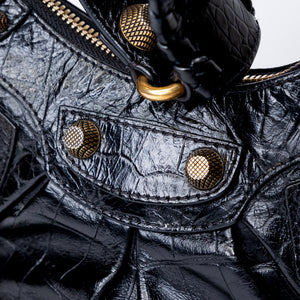 BALENCIAGA LE CAGOLE XS BLACK GHW
