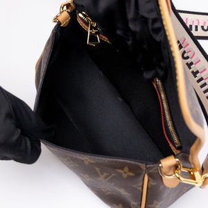 LOUIS VUITTON DIANE MONOGRAM CANVAS BAG WITH JACQUARD STRAP