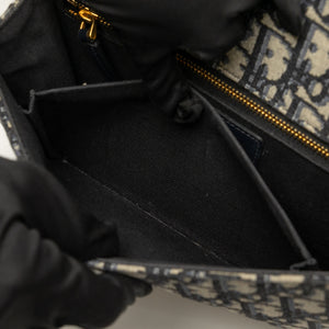 CHRISTIAN DIOR MONTAIGNE 30 MEDIUM BAG OBLIQUE JACQUARD GHW