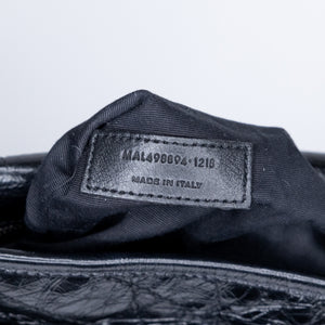 SAINT LAURENT MEDIUM NIKKI BLACK SHW