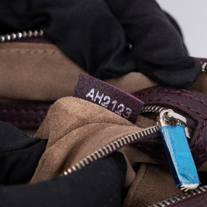 LOUIS VUITTON SOFIA COPPOLA RED BROWN LEATHER BAG SHW