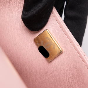 CHANEL 25B PEARL HANDLE MINI SQUARE (MICROCHIP)