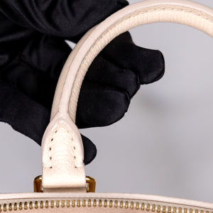LOUIS VUITTON SPEEDY BANDOULIERE 20 CREAM / PINK GHW