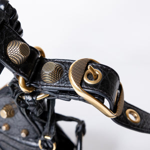 BALENCIAGA LE CAGOLE XS BLACK GHW