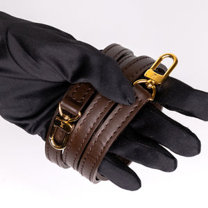 LOUIS VUITTON EVA CLUTCH DAMIER EBENE