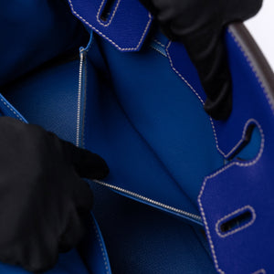 HERMES BIRKIN 30 7T ELECTRIQUE SHW STAM SUQARE P