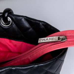 CHANEL CAMBON LINE TOTE BAG CALFSKIN SHW