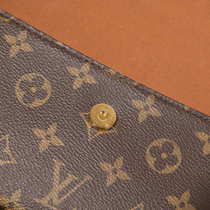 LOUIS VUITTON IVY WALLET OF CHAIN MONOGRAM CANVAS GHW