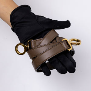 FENDI SMALL PEEKABOO BAG BROWN CALFSKIN LEATHER GHW