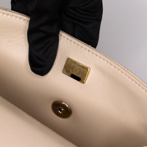 CHANEL 25S MINI COCO CRUSH HANDLE BAG (MICROCHIP)