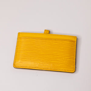 LOUIS VUITTON TWIST MM EPI LEATHER YELLOW GHW (MICROCHIP)