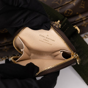 LOUIS VUITTON MULTI POCHETTE ACCESSORIES ROSE CLAIR MONOGRAM CANVAS GHW