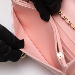 CHANEL TOP HANDLE TRENDY CC WALLET ON CHAIN (MICROCHIP)